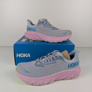 New Hoka Arahi 7 Shoes Women's Size 10.5D Gull Pink Twilight 1147890/GLP Running
